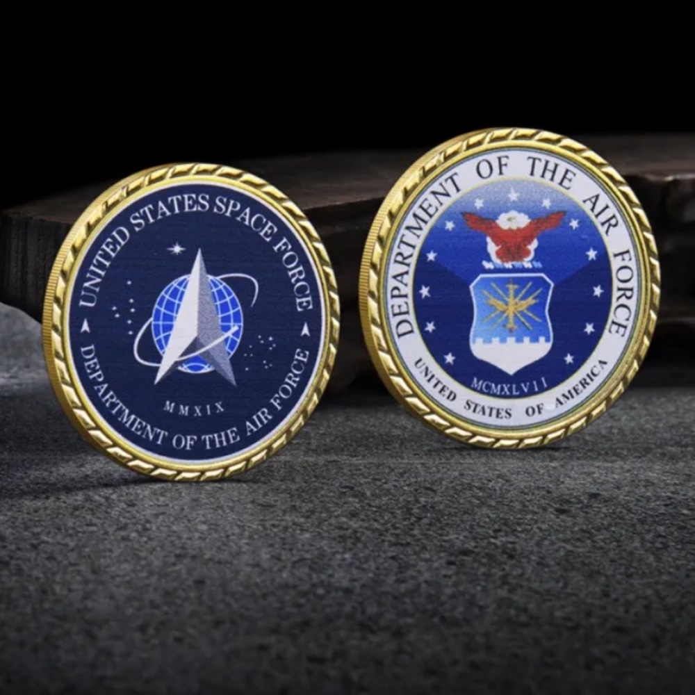 Air Force/ Space Force Military Challenge Coin